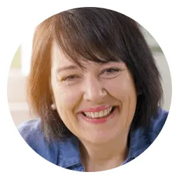 Senior woman smiling while enjoying a relaxed and healthy moment